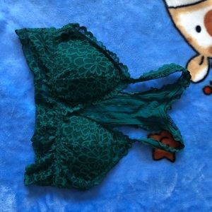 aerie green bralette